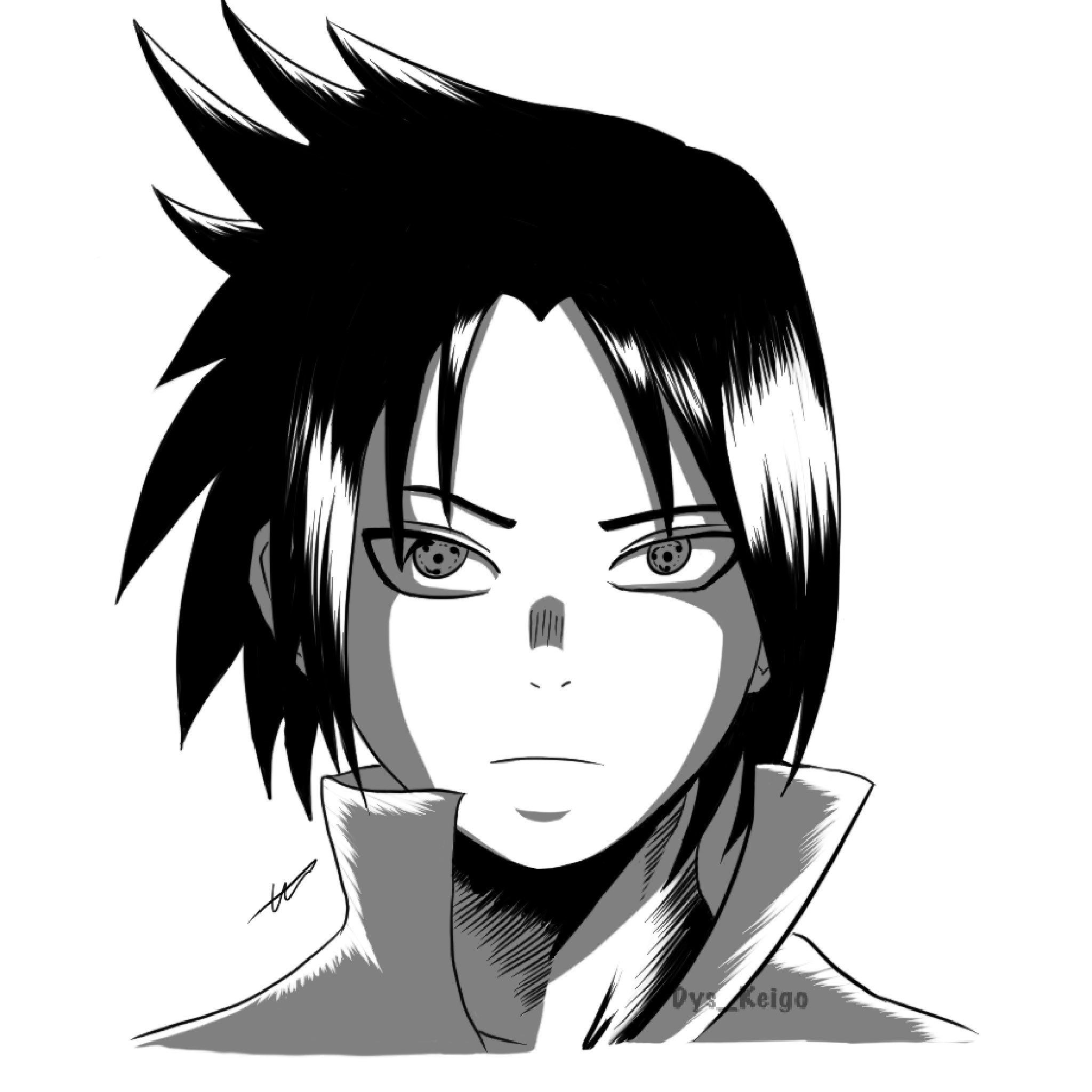 BrB on X: chidori manga coloring #NARUTO #sasuke