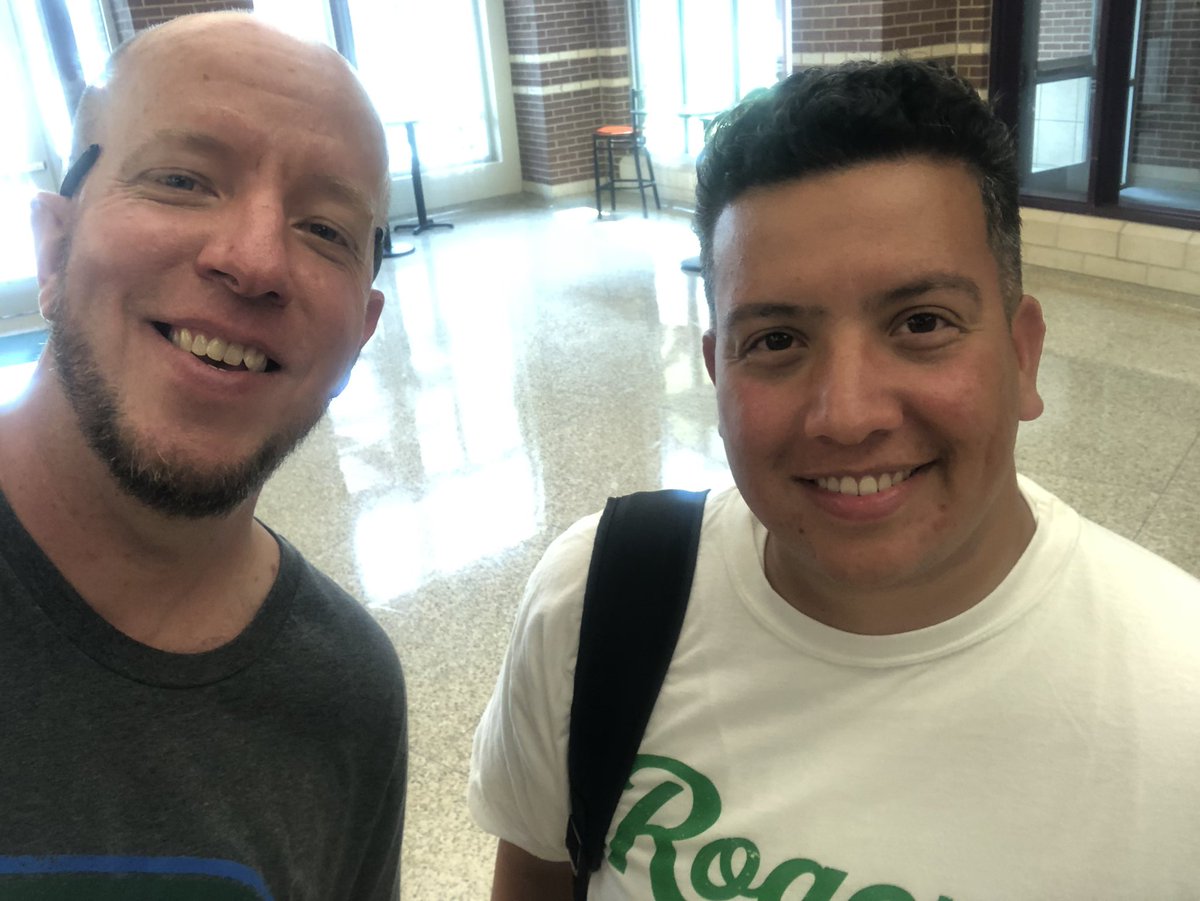 deanRyates's tweet photo. Get ready @ProsperRogersMS, Mr. Santos and Mr. Yates are going to be rockin’ the math world this year! @MJzoo5 @ProsperISDHR #RogersMentors https://t.co/w0432DFqWr
