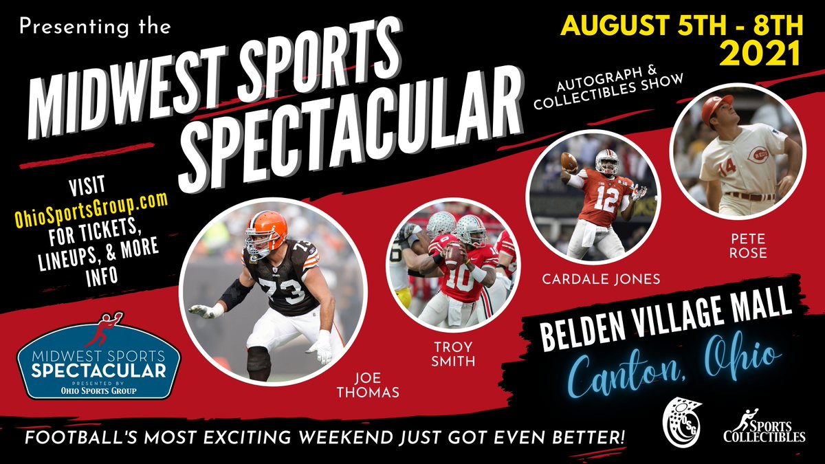 Tomorrow is the last day to pre-order tickets online for our show this weekend at the <a href="/Belden_Village/">Belden_Village</a> Mall!

**Tickets will still be available for purchase Thursday-Sunday during the hours of our show. All walk-ups are welcome!**

Pre-order tickets: ohiosportsgroup.com/event-tickets/