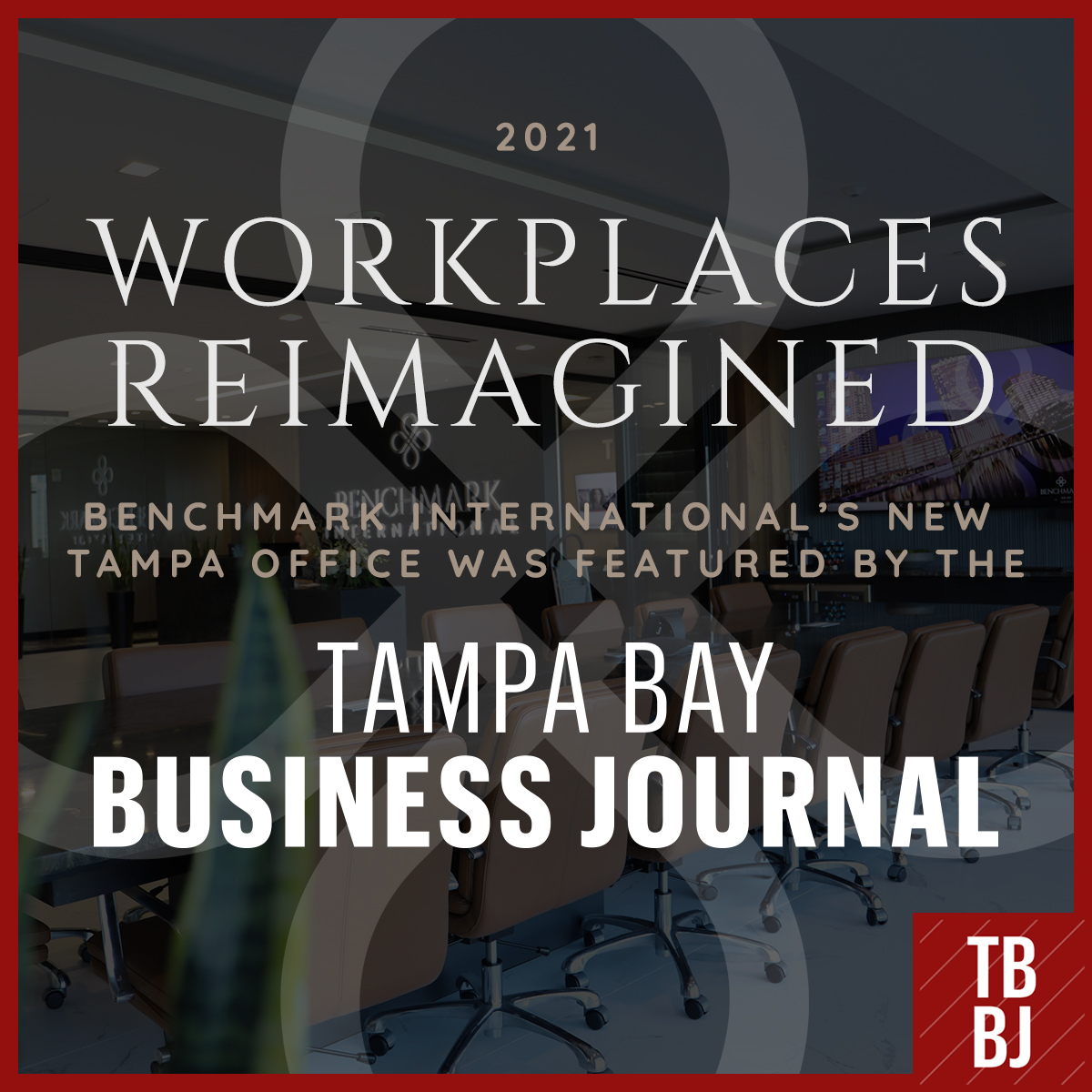 benchmarkgroup's tweet photo. Benchmark’s gorgeous new Tampa HQ has been spotlighted in The Tampa Bay Business Journal’s Workplaces Reimagined. Thank you @TBBJnewsroom
https://t.co/79VE2OZlNn
#Benchmark International #BenchmarkAwards #TampaOfficeNews #TBBJ #TampaBay #Tampa #Innovation #Leadership #HQ https://t.co/pHtmGI0n1B