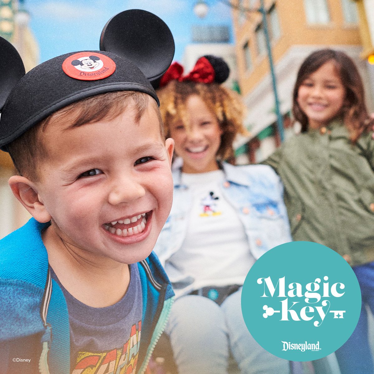 DisneyParks's tweet photo. There's a new way for our guests to unlock the fun, magic and excitement of the @Disneyland Resort – Introducing the Magic Key program! ✨ 🗝️ This new, guest-centric offering will deliver choice, flexibility and value for park admission and more: https://t.co/vsUblfZN5O https://t.co/ULGfk73Oaq