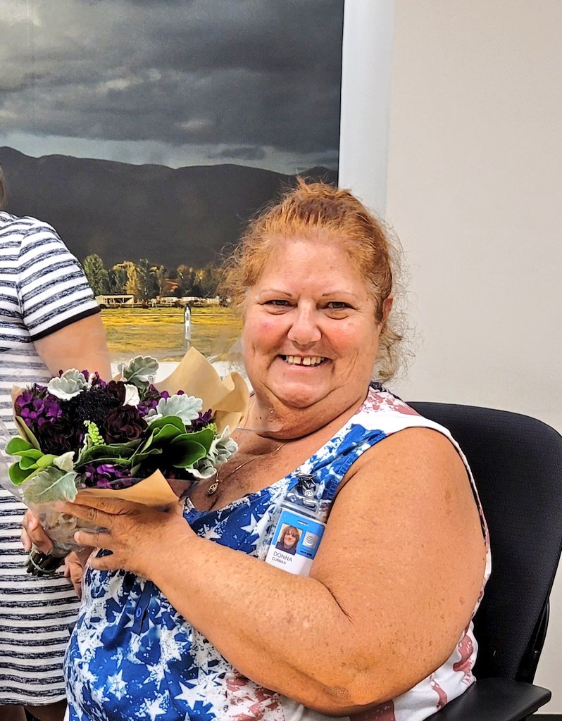 Today we are celebrating 15 years of some amazing work with Donna Curran!!! Congrats and thank you for all the hard work you do for us here at the call center!!!
#anniversary 
#DIRECTV