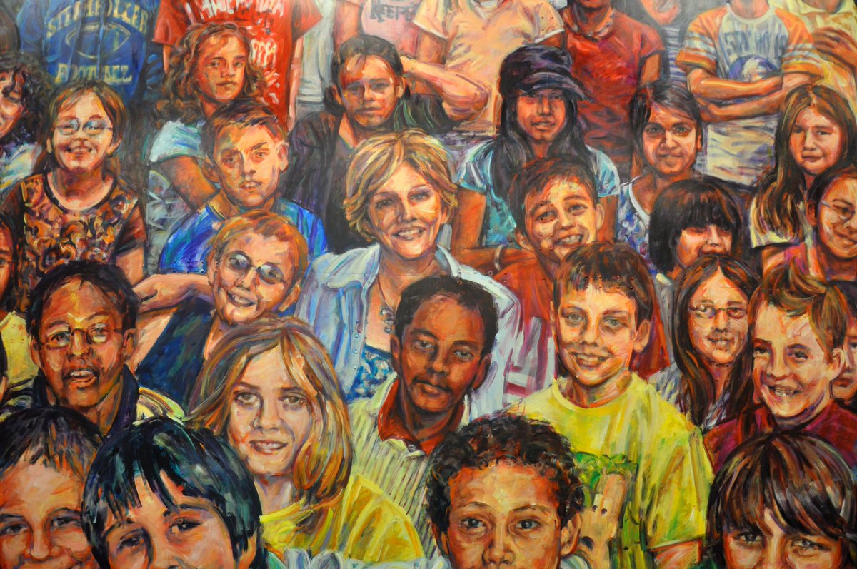 Get up close and personal with the mural subjects during a preview tour at AMP this Thursday at 5:30pm! Learn about AMP's current and future plans for the mural, education programs, and expansion. Register in advance: americanmuralproject.org/tours. Walk-ins also welcome!