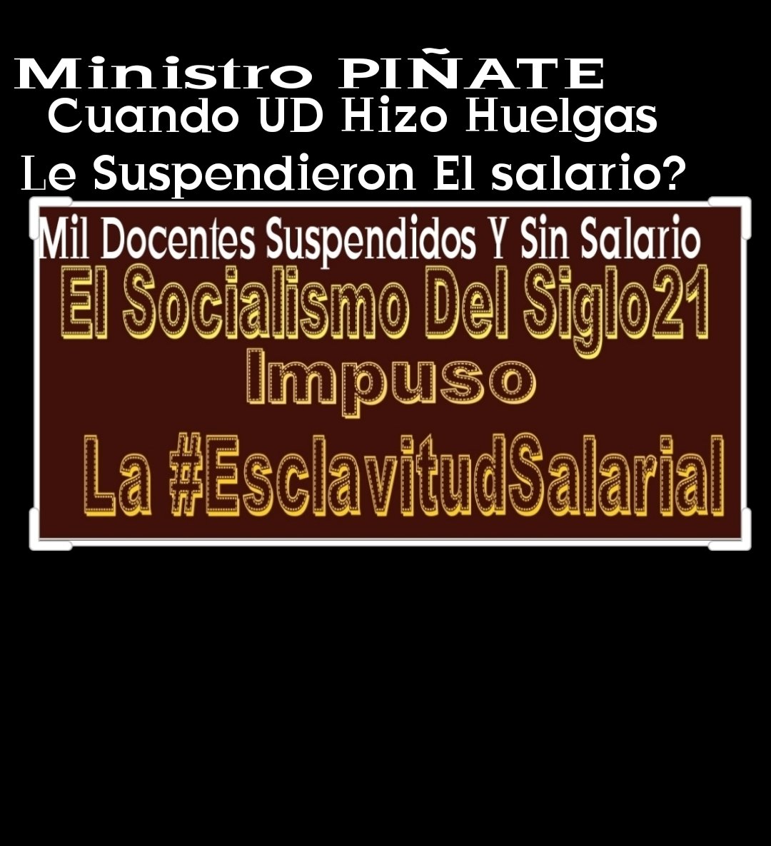 pablorangel_fvm's tweet photo. sinvema #Portuguesa
#Hectorpagaya
#PiñateReincorporaLosMaestrossuspendidos denunciamos a #HectorRMentiroso porque
#3Ago no Ha pagado los #15DólaresDeBonoVacacional(mucho)en flagrante violación a la Convención colectiva que es Ley entre las partes por eso #MirandaProtesta #IVSS https://t.co/tOwuQUENFK