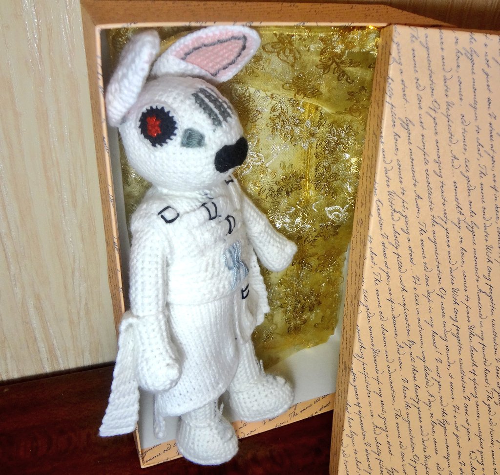 Ludmilota1's tweet photo. https://t.co/qmabaLsPJu
Rabbit the Masked Singer toy made to order
#maskedsinger #TheMaskedSinger #themaskedsingerusa #maskedsingerusa #crochetrabbit #rabbit #rabbitmaskedsinger #crochettoys #joeyfatone #toys #etsytoys #Amigurumi #personalisedtoys #customisedtoys #plushies #etsy https://t.co/vzHi2JBTuF