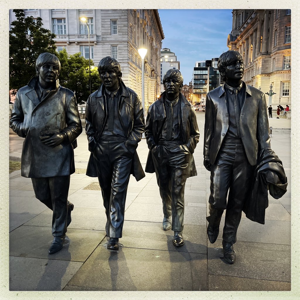 The Beatles at Pier Head Liverpool!