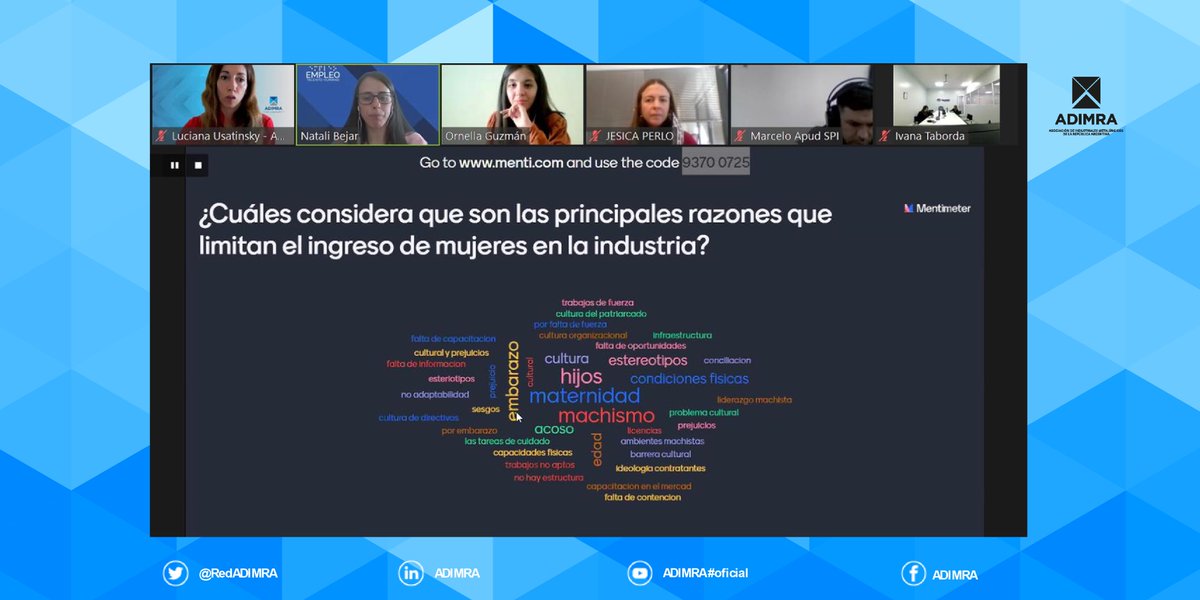 redadimra's tweet photo. 👌Más de 40 industriales de todo el país participaron de un encuentro lleno de contenido y experiencias compartidas por las empresas con el objetivo de propiciar un espacio de reflexión sobre la incorporación de perspectiva de género en la Industria. https://t.co/BmBpRQCjyu