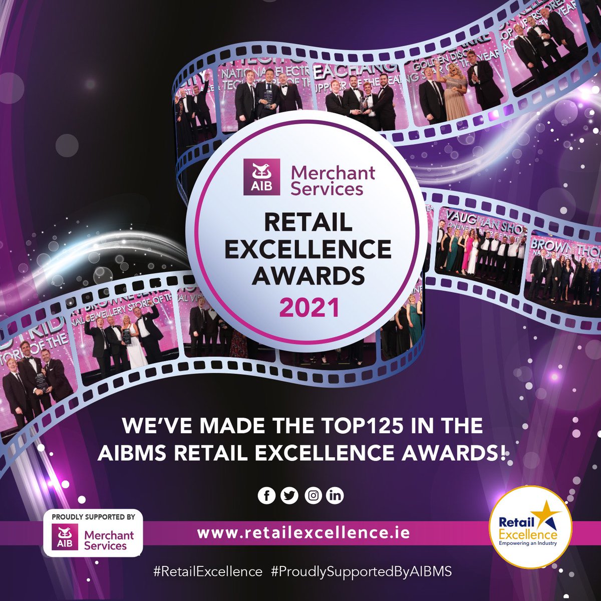 heavins_ie's tweet photo. Delighted to make it to the Top 125 Stores of the AIBMS Retail Excellence Awards. @RetailExIreland A big thank you to all the staff for getting us this far.
#retailexcellence #proudlySupportedByAIBMS #top125 #fingerscrossed #heavinshaveit https://t.co/PcmCPCDK64