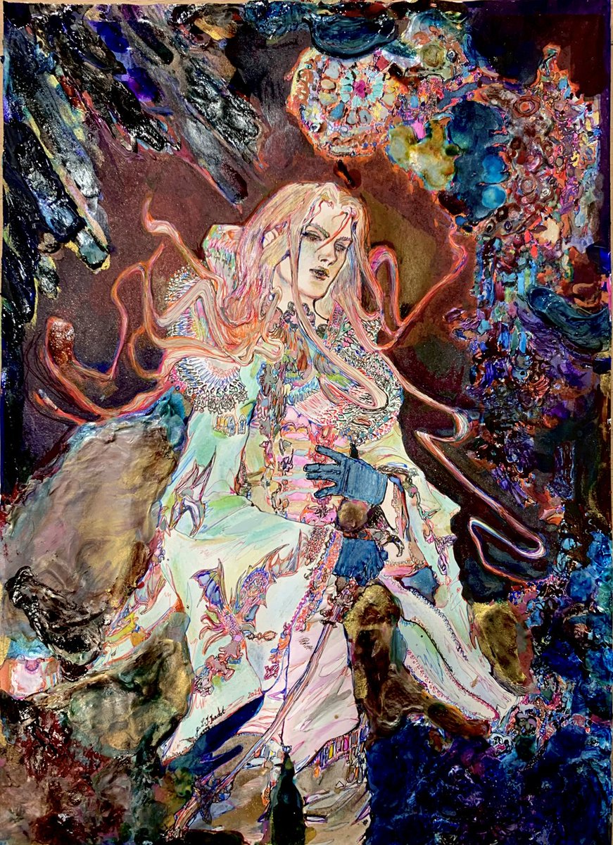 GLJJandot's tweet photo. Alucard (Castlevania) https://t.co/YReHUZzO2Y