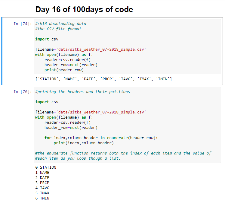 pythonbazi's tweet image. Day 16 of #100DaysOfCode with #Python
It came to a point that I can explore some of my daily working data sets in python.
very satisfying 😉