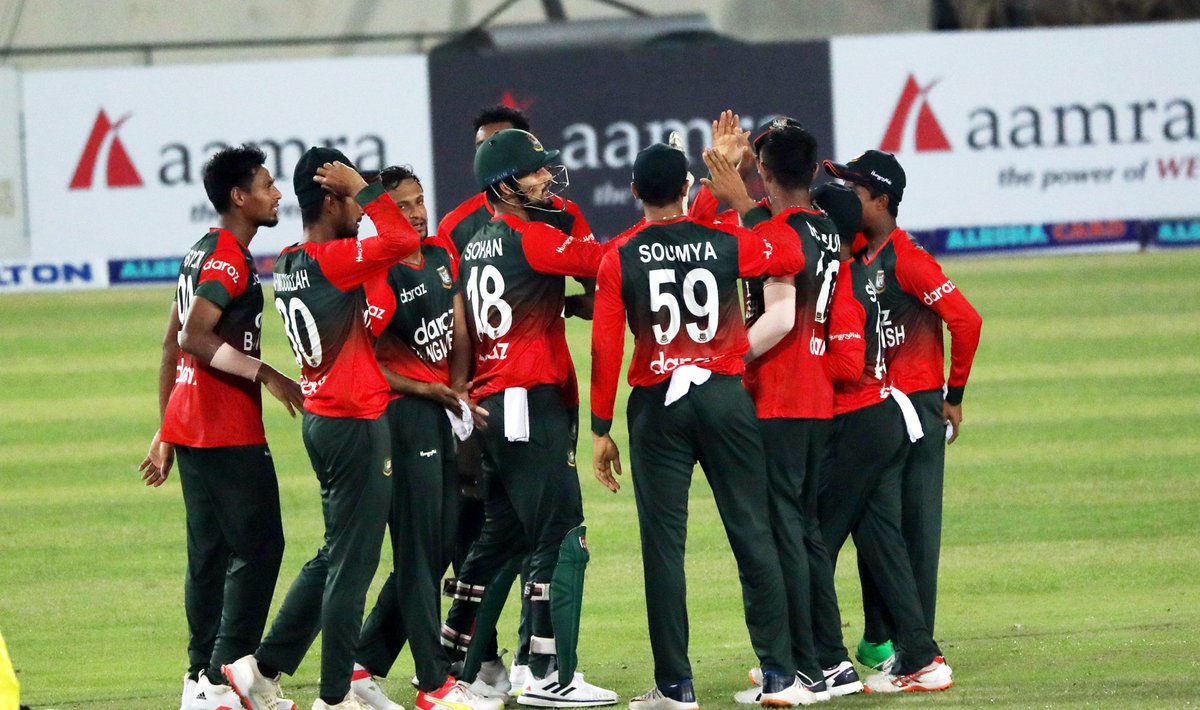 Rabbithole_bd's tweet photo. Congratulations @BCBtigers for the first ever T20I win over @CricketAus    👏

#BANvAUS https://t.co/jkRLtKo4W7