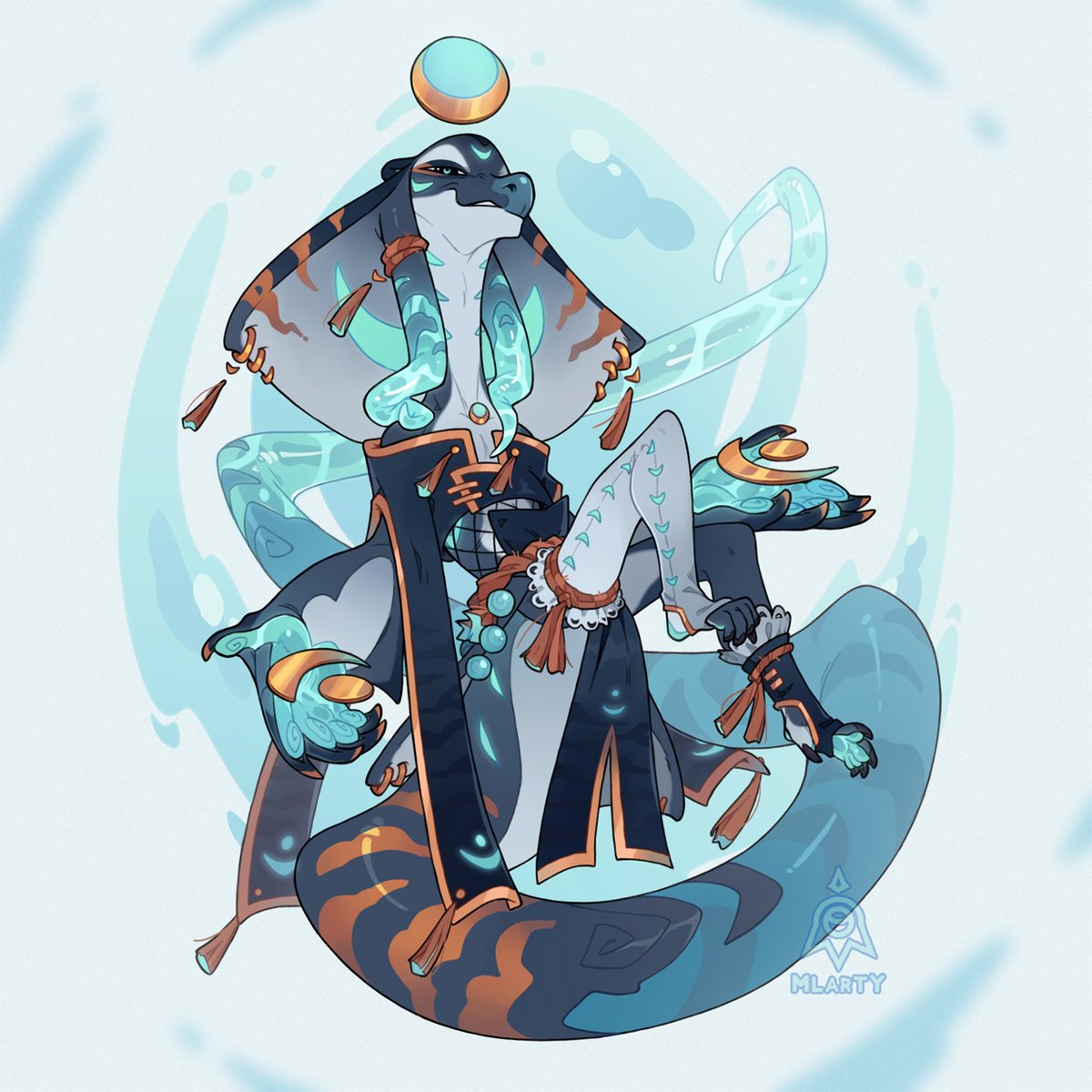 maeters_art's tweet photo. Moonwater Champion adoptable! 🌙💧
Looking for offers above $120! https://t.co/3L9Nz2It30