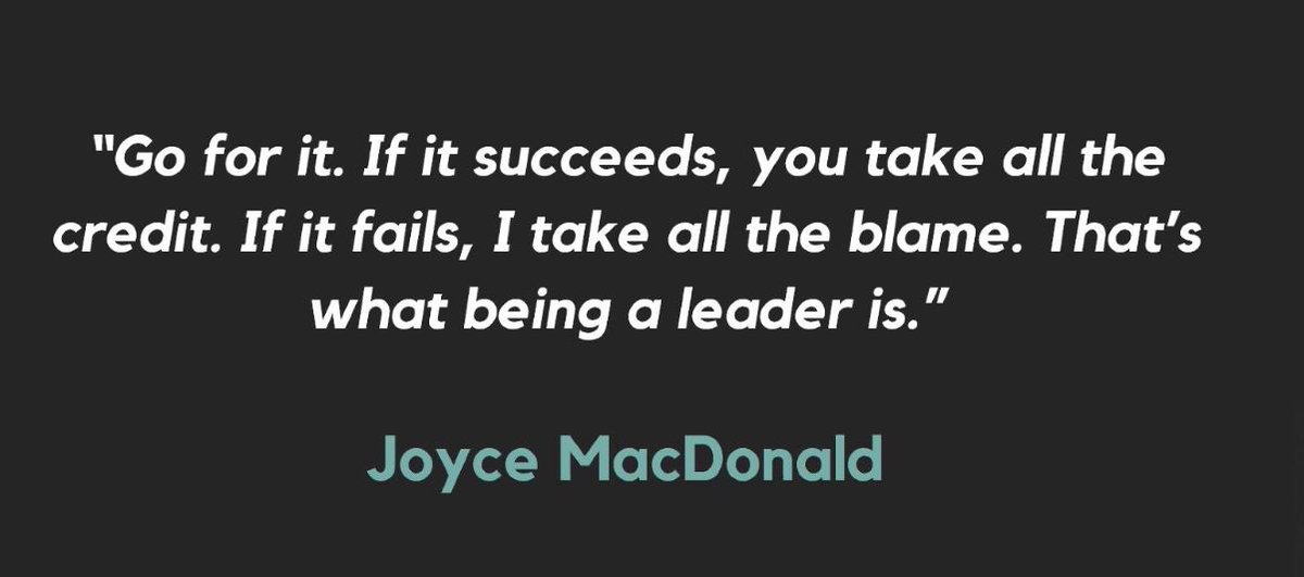 charitableauto's tweet photo. We are loving this quote from Joyce MacDonald in today's @PubmediaWIL Brave Talk!
#PublicMedia #PMWL #WomenInLeadership #CARSIntoPrograms #NonprofitLeadership #BraveTalk2021 https://t.co/WjC3xDcolJ