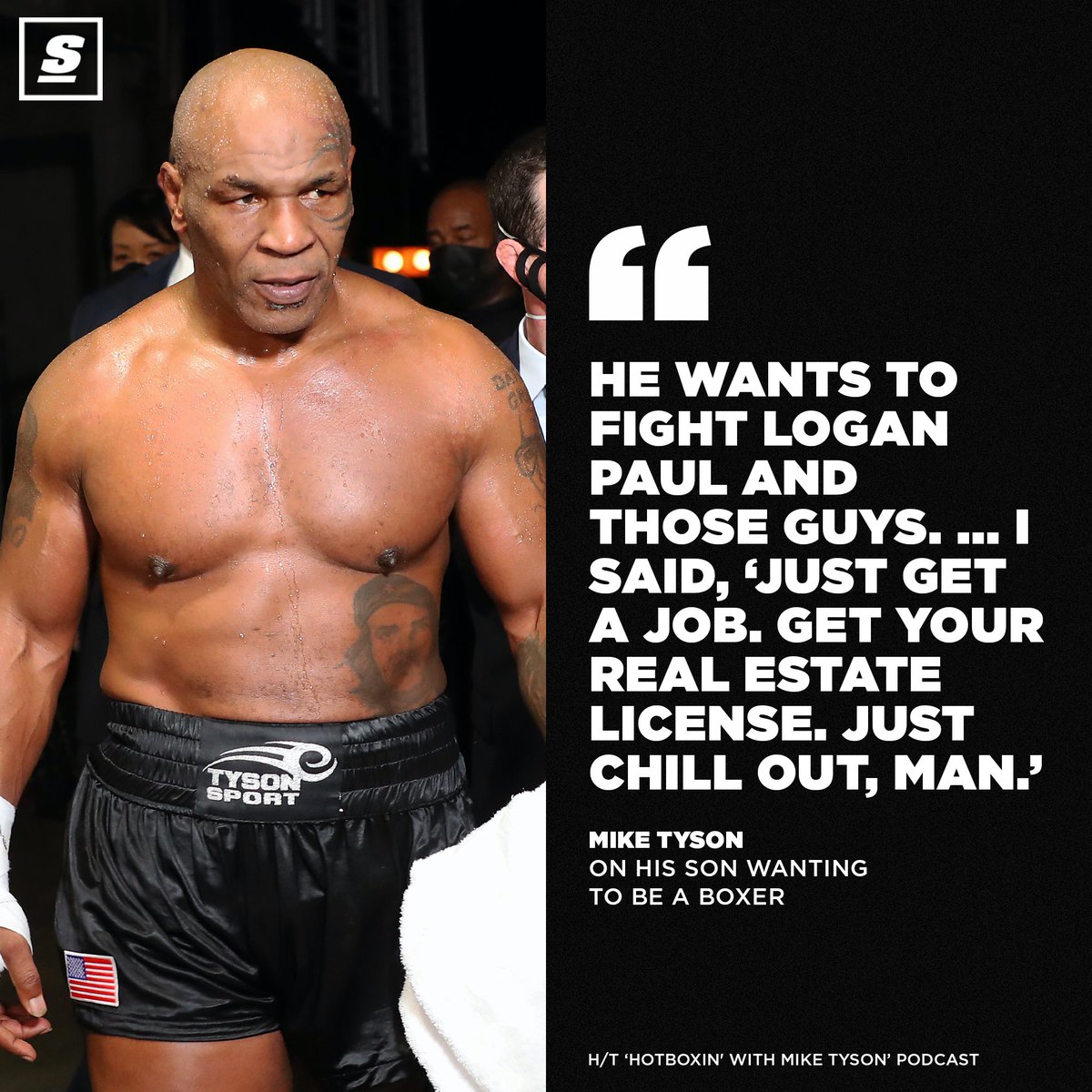 Mike Tyson Son Boxing
