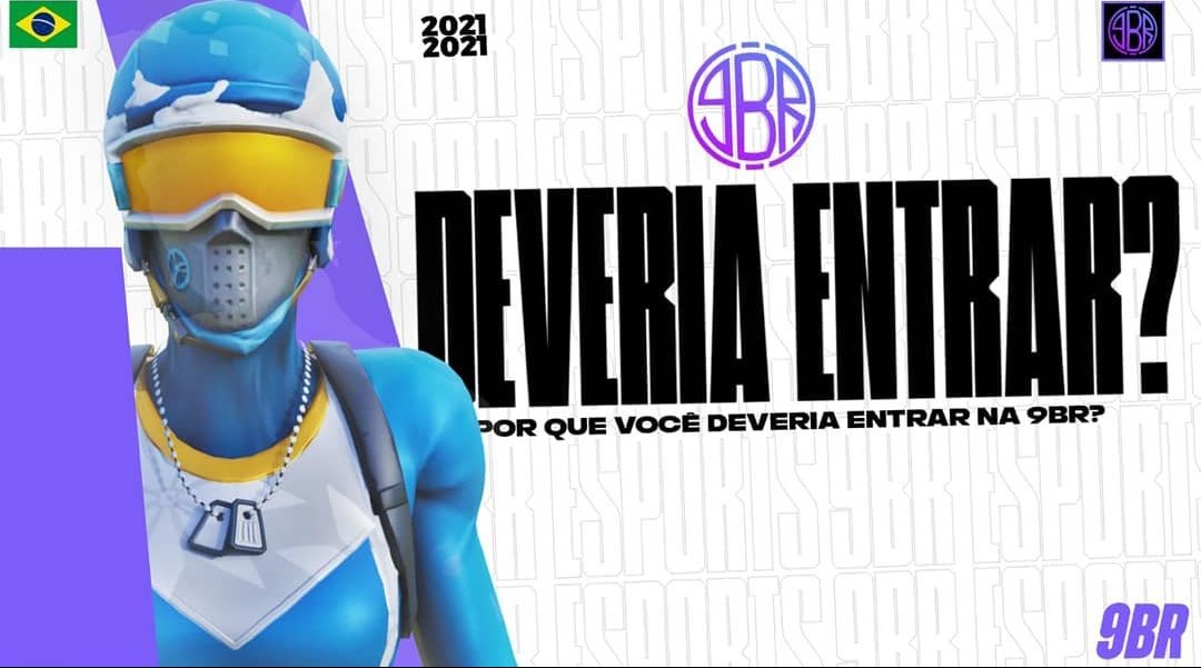 9brSports's tweet photo. Bom dia | Boa tarde | Boa noite 🇧🇷
.
.
Nos da 9BR e-Sports, queriamos saber o porquê você deveria ou deve entra na 9BR?! Conte para a gente nos comentários! 💜💯👀
.
.
#Go9BR
#WeAre9BR
#9BROnTop https://t.co/8ybGCcXIrV