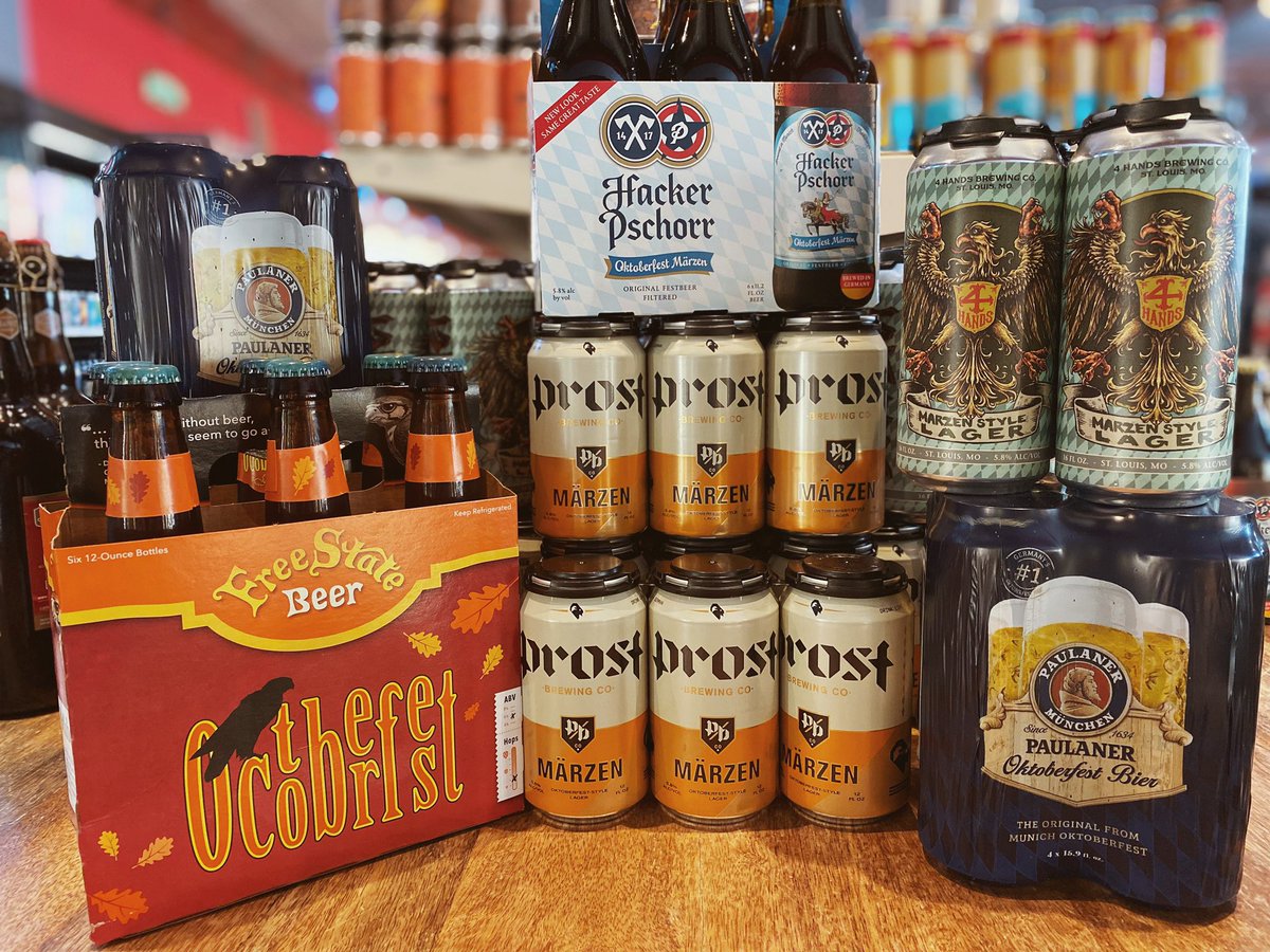 Ready or not, Oktoberfest beers are starting to arrive!