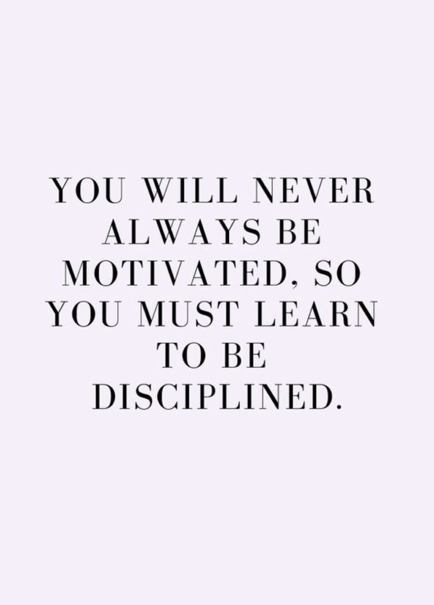 When training for the Olympics I definitely didn’t feel motivated everyday, but I knew being consistent was part of becoming successful at anything. After years of practicing discipline it turned into a habit, then a muscle, and using it daily started to feel incredibly rewarding