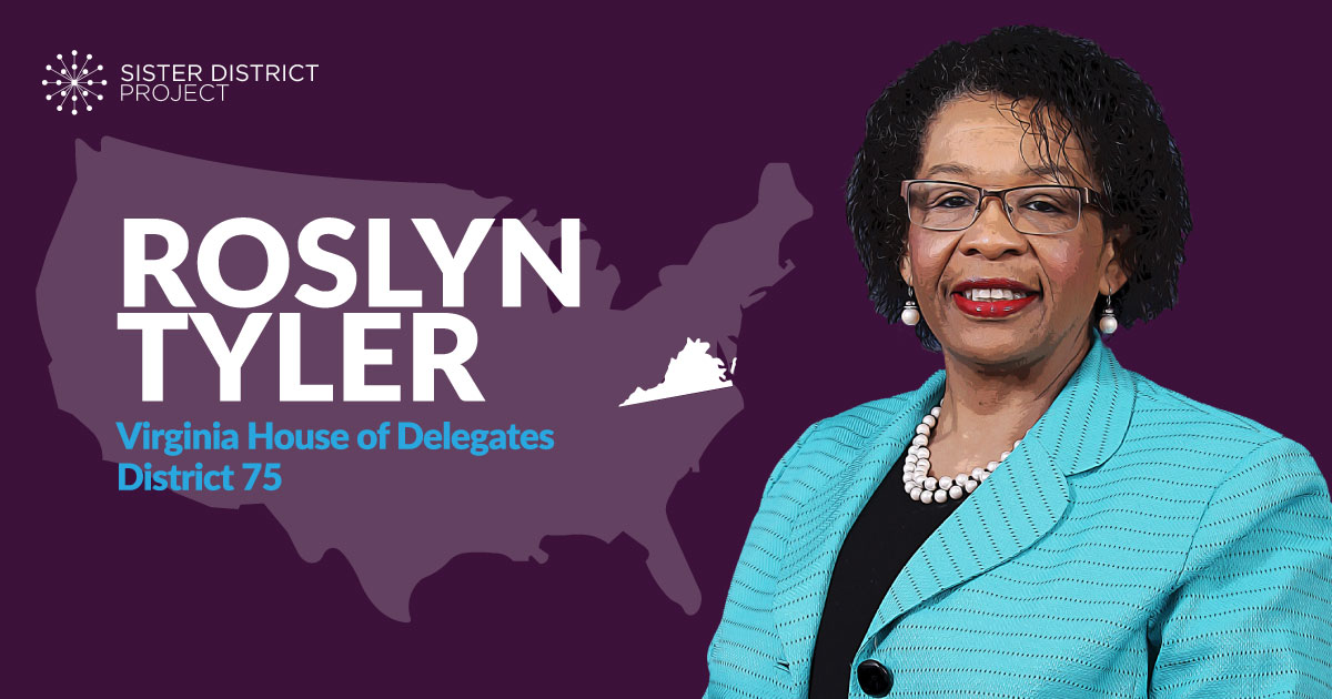 States_Win's tweet photo. .@TylerDelegate is a healthcare professional who has fought for progressive legislation in the General Assembly for over ten years! 

Learn more: https://t.co/ic0YXRn9Sl https://t.co/BYUa0s9MDx