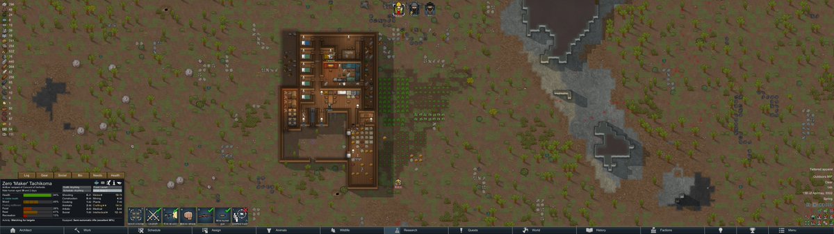 This new monitor is pretty amazing for Rimworld