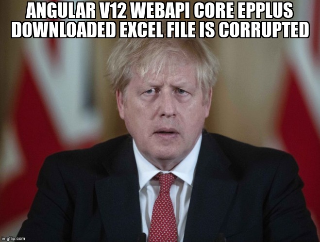 overflow_meme's tweet image. Angular v12 WebApi Core EPPlus downloaded Excel file is corrupted stackoverflow.com/questions/6863… #epplus #aspdotnetcorewebapi #angular