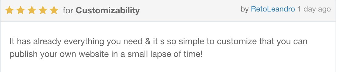 listingprowp's tweet photo. "It has already everything you need & it's so simple to customize that you can publish your own website in a small lapse of time!"
https://t.co/5Pzp20Rrso
@crid_io @envato @envato_help
#themeforest #directorytheme #wordpress #bestsupport #support https://t.co/ZUHAANDcOi