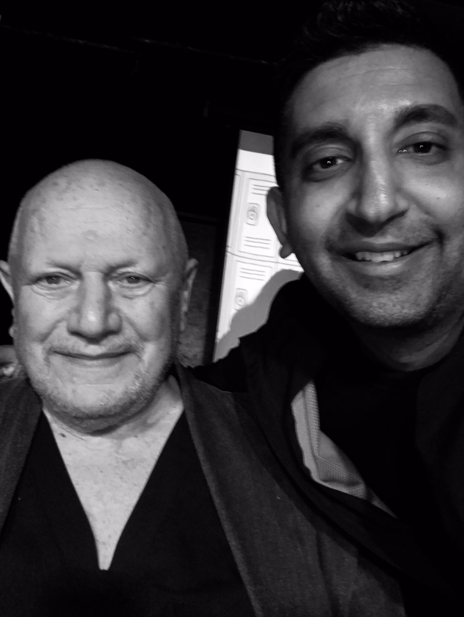 Happy birthday to Steven Berkoff. Was a pleasure to meet you: 