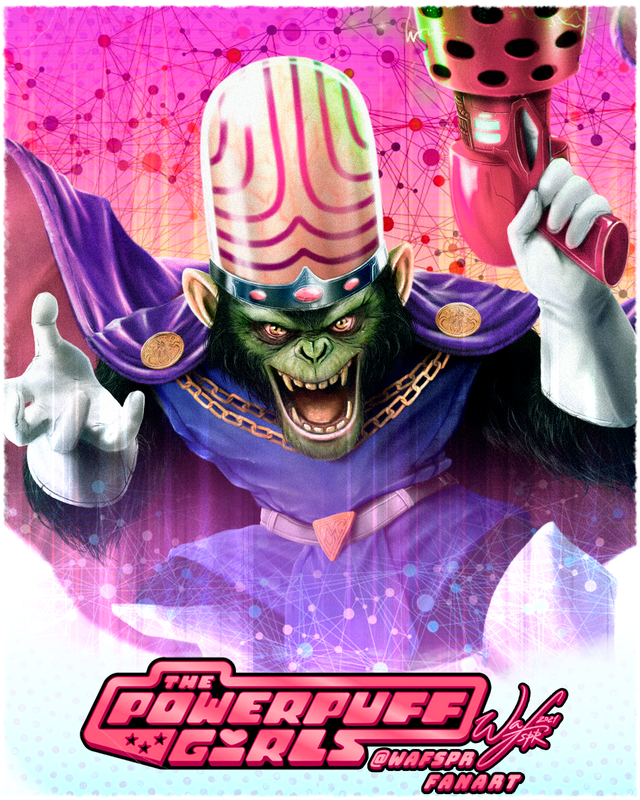 WafSPR's tweet photo. Mojo Jojo 🐵🧠 #powerpuffgirls ~ 2021
(Me encanta este personaje 🐵
Este es mi versión #fanart de #mojojojo para una serie #irl de las #chicassuperpoderosas
Le di un toque Dr. Doom al traje, ya que es el villano principal y más genial de la serie 🤓👌 https://t.co/OTxgTm5w80