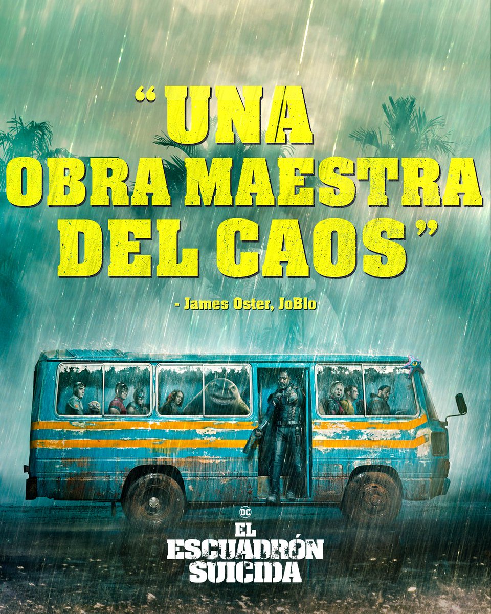 Cinepolis's tweet photo. El Escuadrón Suicida que llega ésta semana a cines está ES-PEC-TA-CU-LAR. 
Y no lo decimos nosotros (que claramente queremos que vengas a verla). Lo dice todo el mundo que ya la ha visto. 👏🏼👏🏼 https://t.co/0eTtroes1U