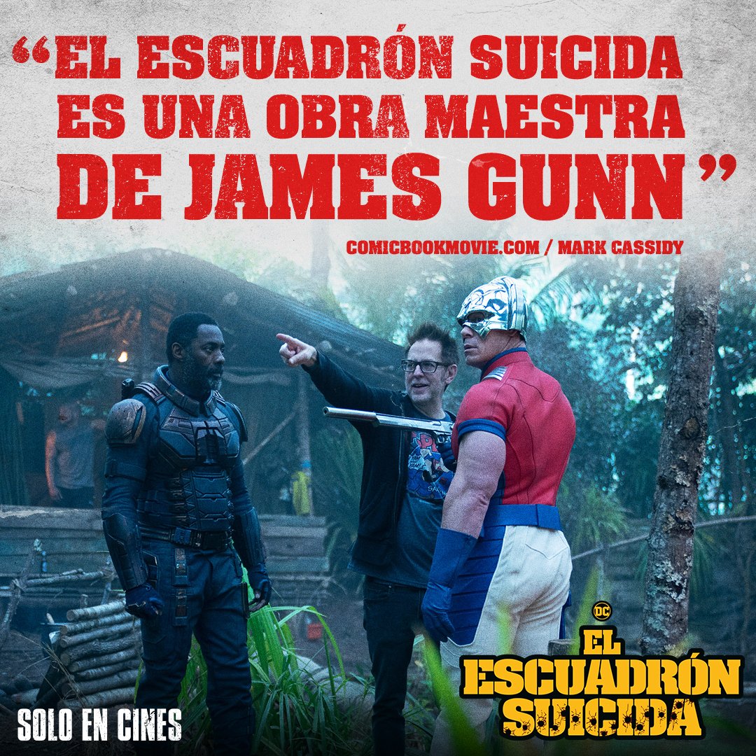 Cinepolis's tweet photo. El Escuadrón Suicida que llega ésta semana a cines está ES-PEC-TA-CU-LAR. 
Y no lo decimos nosotros (que claramente queremos que vengas a verla). Lo dice todo el mundo que ya la ha visto. 👏🏼👏🏼 https://t.co/0eTtroes1U
