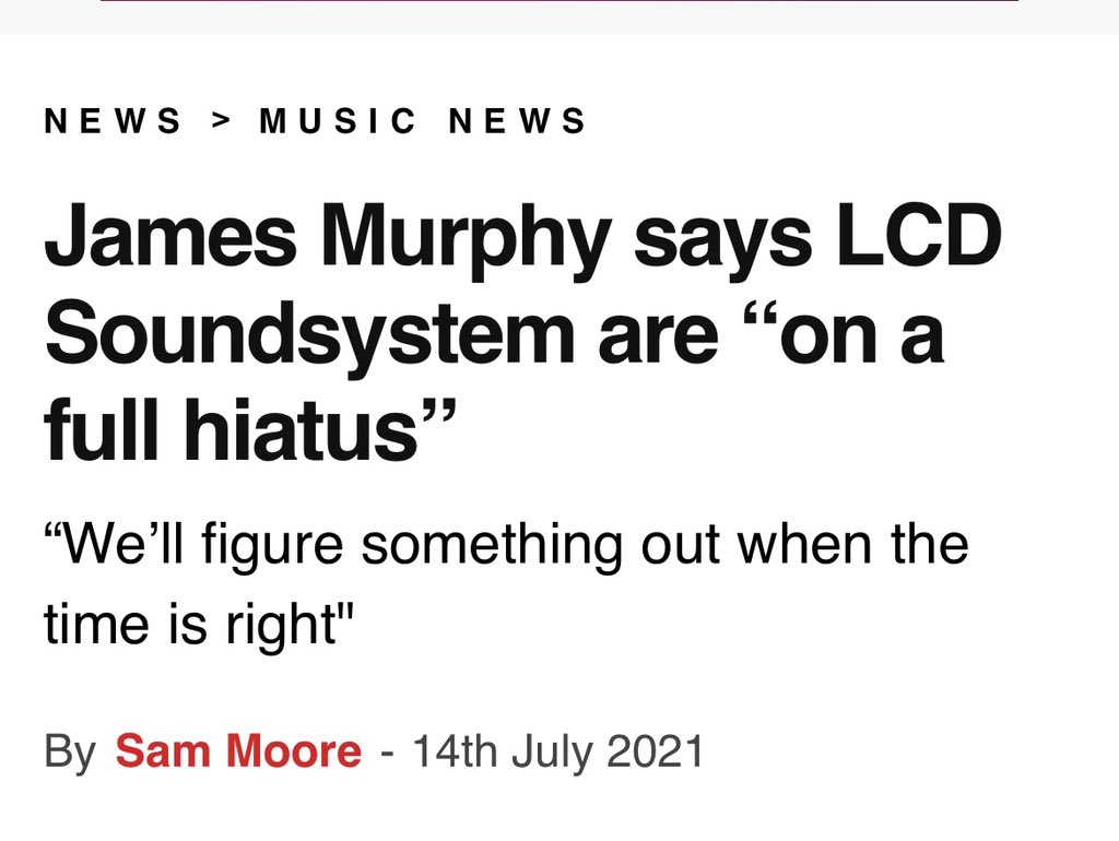 AlanaMassey's tweet image. James Murphy, bring LCD Soundsystem out of retirement to record a parody of “Get Innocuous!” Called “Get Innoculated!” to encourage vaccination if you ACTUALLY want to save a generation, you coward!
