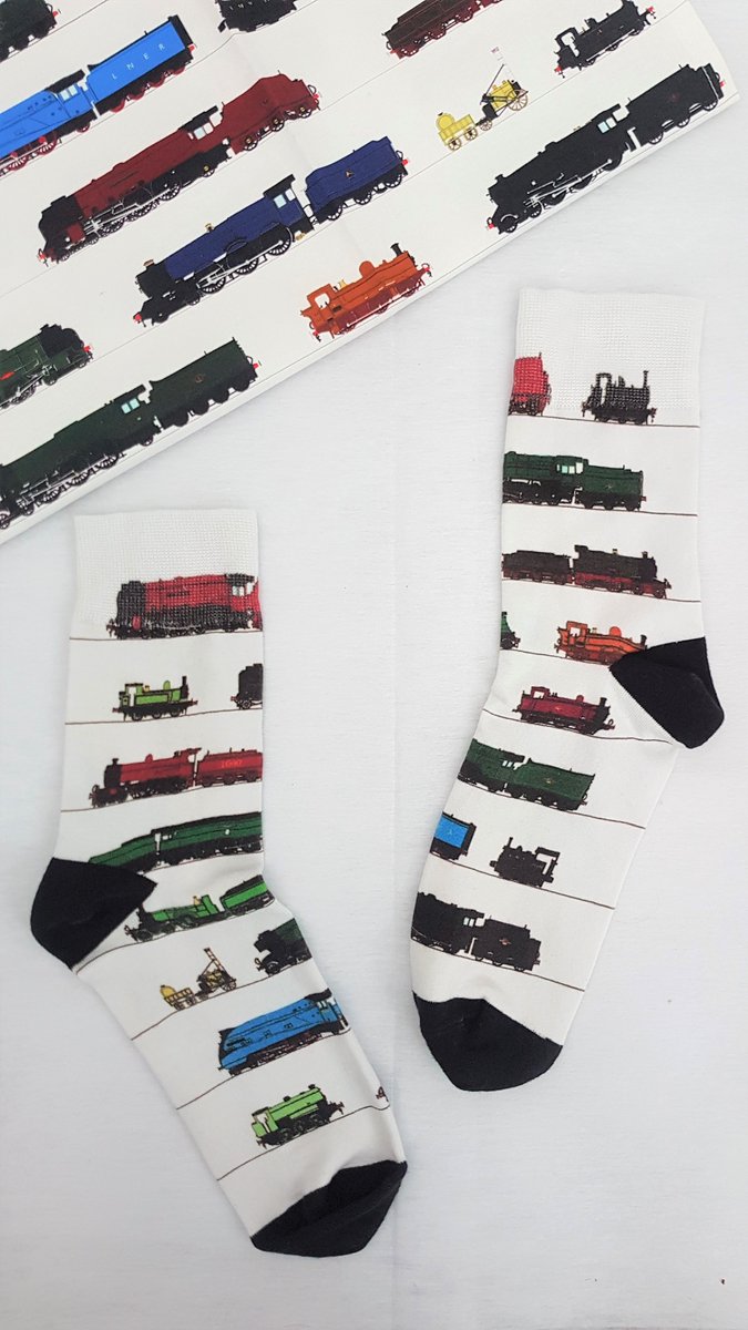 Ontherails2's tweet photo. On The Rails Cotton Socks
- 4 designs to choose from
- Continuous print
- Handmade
- Exclusively designed by On The Rails
https://t.co/SMahAdgPaT...
#socks #trainsocks #minicooper #britishrail #flyingscotsman #steamtrains #birthdaygift #earlybiz https://t.co/024ADaohpM