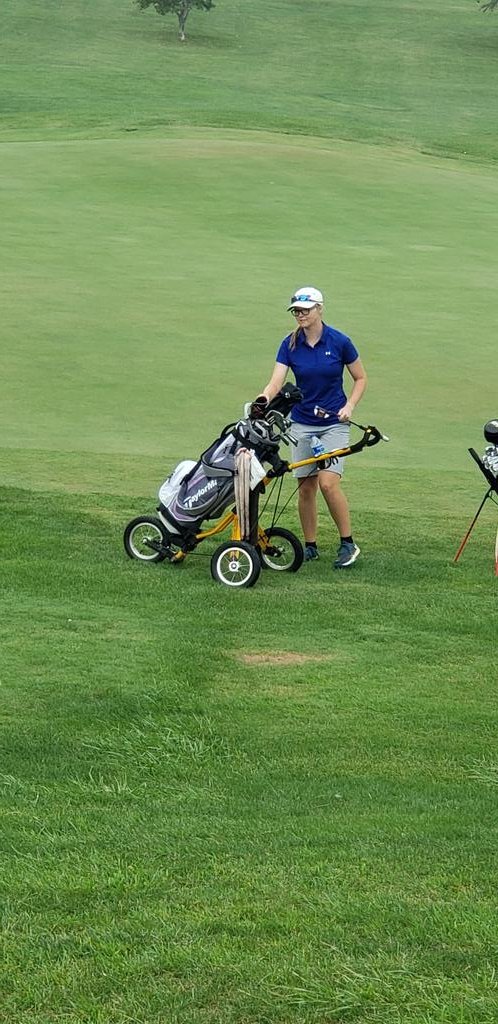 phhsgolf1's tweet photo. First tournament of the season complete! Congrats to Savannah for having the low round for the Rebels today! https://t.co/Np9Xqzx8gk