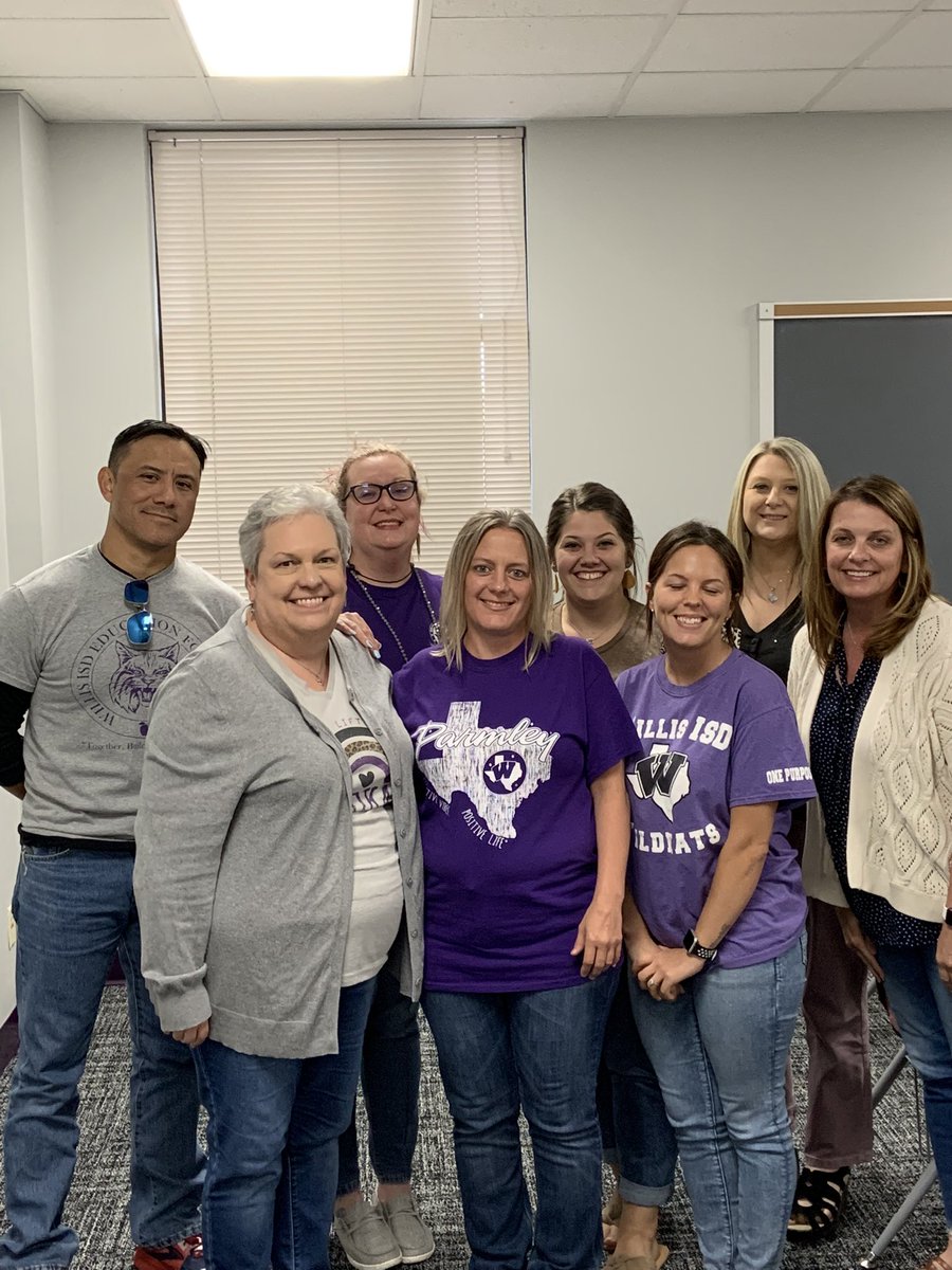 Parmley Group 1 is going to rumble together through the PLC process this year! The power is in our conversations!
<a href="/WillisSchools/">Willis ISD</a> <a href="/WISDParmley/">Parmley Elementary</a> #Parmleyproud @atPLC <a href="/SolutionTree/">Solution Tree</a>