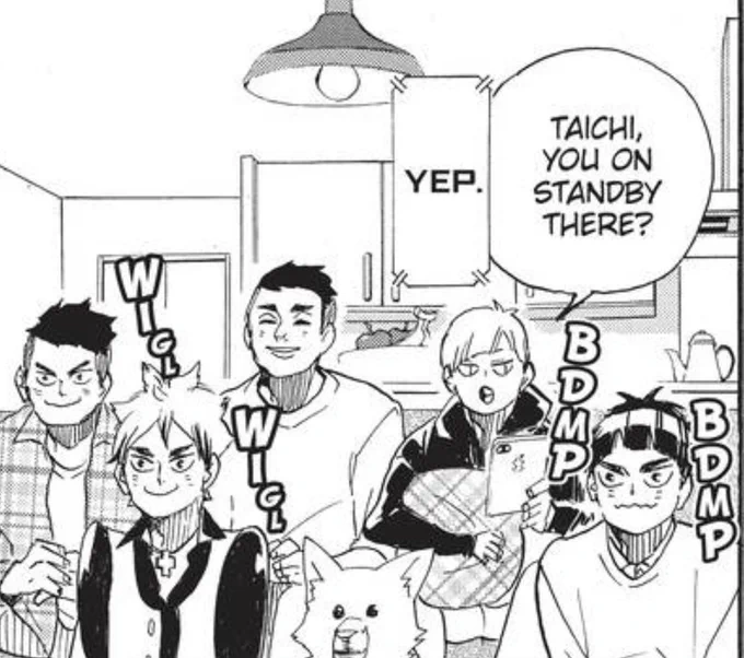 bet that isn't even goshiki's dog 