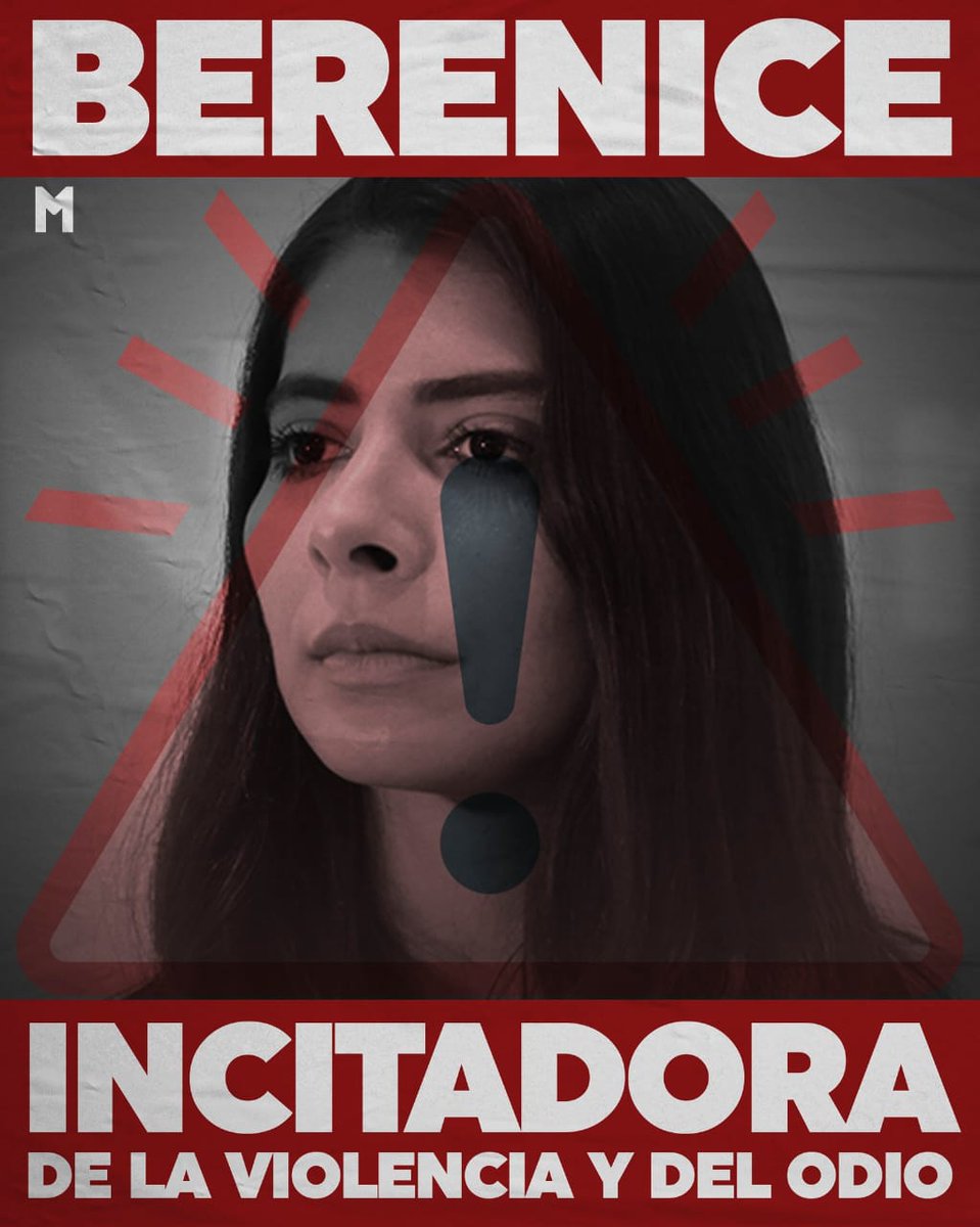 Cómo vas a creer vos qué esta persona sea candidata a un cargo de elección popular?

Insitadora de violencia, odio y creadora de inestabilidad social, exigimos al CSE la revisión de este caso y sea Inhibida del proceso.

#ElChipoteQuiereCorona

#TerrorismoNuncaMas