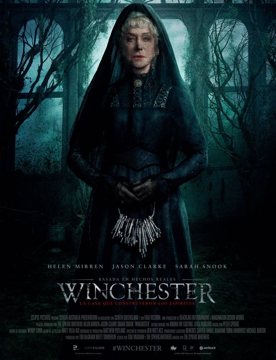 grandmilen's tweet photo. ¿ La han visto??? #Terrorgotico
La leyenda de la casa Winchester
Helen Mirren debe hacer un papelón!!! Noche de Miedo. https://t.co/NSrbK7narh