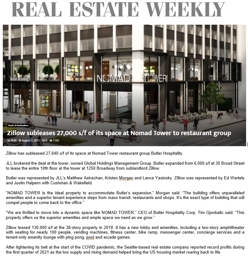 MatthewAstracha's tweet photo. Honored to wrap up this transaction on behalf of Butler Hospitality. via @RE_Weekly 
https://t.co/9YRgriVhZJ https://t.co/xBr3ztRx5F