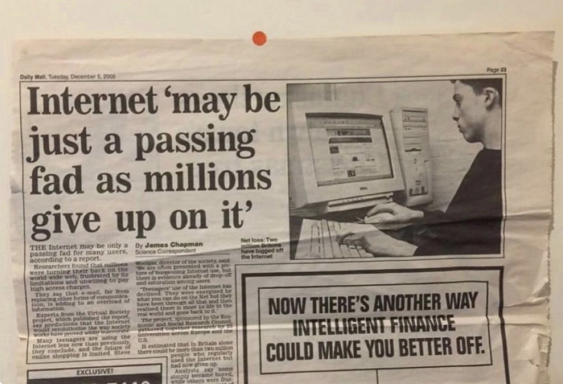 ⁦<a href="/DailyMailUK/">Mail+</a>⁩ for the win (Dec 2000)