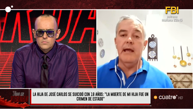 Todoesverdadtv's tweet photo. Francisco José Celada, enfermero y psicólogo, pide un Plan Nacional de prevención de Suicidios ya para poder empezar a trabajar sobre el tema y que haya presupuesto para implementarlo #TodoEsVerdad6 #saludmental https://t.co/PGquukoSsi