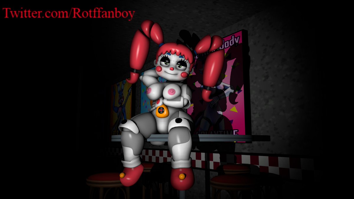 Rotffanboy's tweet photo. New Body
___________

A quick render for @CircusBabyAfton as a Thank you to them for letting me use their "Circus Boobs" Model!!!

Go check out their content and their artwork!!! They definitely deserve the love and attention!!!

#nsfw #sfm #fnaf #fnafnsfw #circusbaby https://t.co/jG6BECdMl4