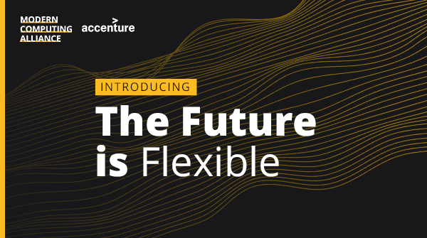 WorkspaceONE's tweet photo. Just published today, ‘The Future is Flexible’ provides a #data-driven perspective from 300+ #IT decision-makers on the future of #business #technology. Check out the report from @Accenture and the #ModernComputingAlliance: https://t.co/cmgK6eecvX https://t.co/vfnEWwjKaK