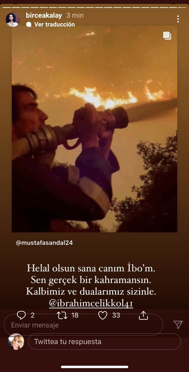 Estoy realmente impactada. Es un valiente. Orgullo es poco.  #İbrahimÇelikkol