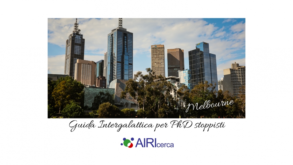 La Guida Intergalattica per PhD Stoppisti oggi ci trasporta a Melbourne.

Per la guida completa airicerca.org/guida-intergal…

#Phdlife