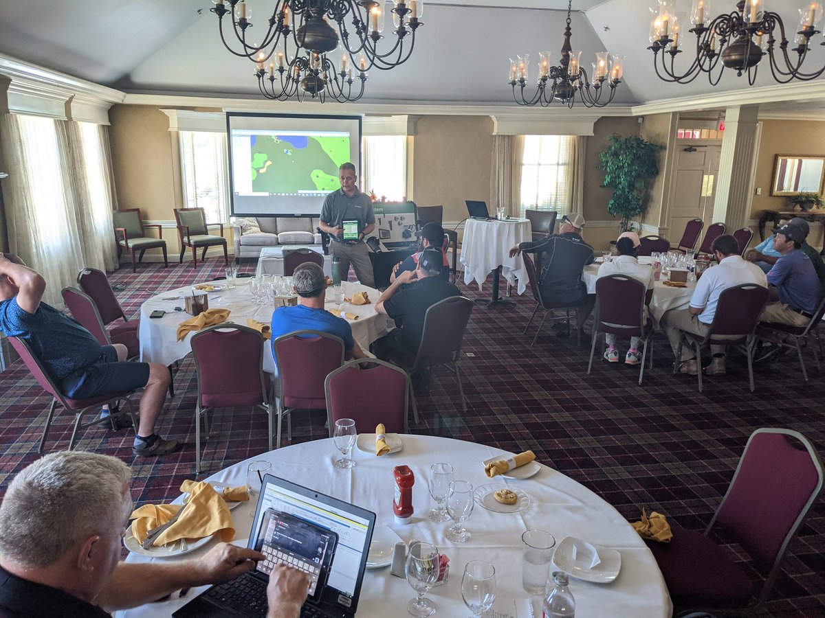 Thank <a href="/scottleschander/">Scott LesChander</a> for hosting the <a href="/RainBirdGolf/">RainBirdGolf</a> and <a href="/SiteOneSupply/">SiteOne Landscape Supply</a>   event for us today. The course looked unbelievable beautiful!!!
#rbic