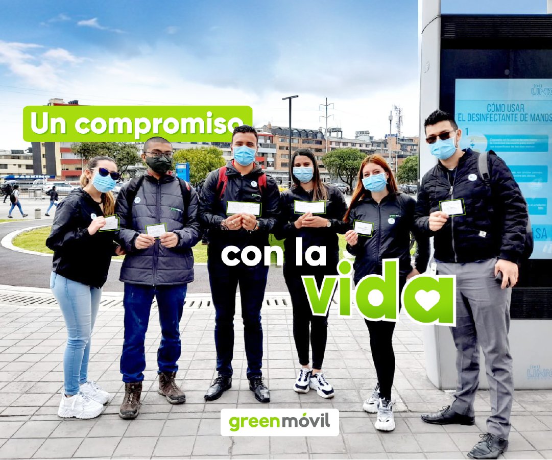 Hoy en Green Móvil nuestro compromiso es con la vida, porque creemos que juntos podemos enfrentar las dificultades, superar los retos y salir adelante.
#EmpresasPorLaVacunación #MeVacunoPorMíyPorTi #MinisterioDeSalud #vacuna #COVID19 #Trabajamosfelicesyprotegidos