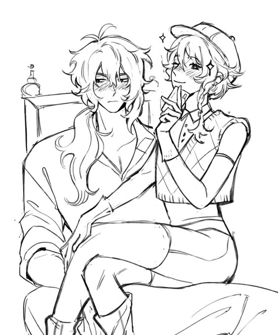 modern venti got himself a credit card with no limit ✨😔💅🏻 #diluven #wip ?? 