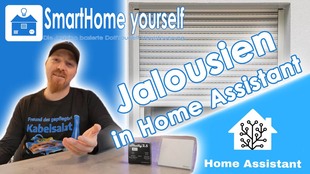 cyborgone82's tweet photo. Neuer Beitrag auf SmartHome yourself
(Jalousien mit Shelly 2.5 oder Sonoff Touch in Home Assistant einbinden)

https://t.co/etap0F8Cru https://t.co/c6vFwjGly9