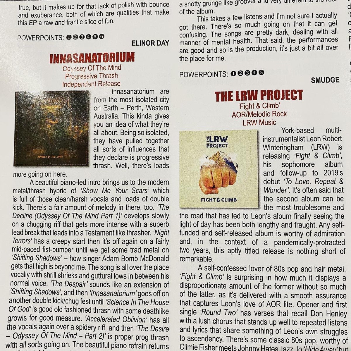 So cool to be on such a great magazine 🤘🤘

#metal #heavymetal #powerplaymag #innasanatorium #review #ausmetal #magazine #thrashmetal #metalband