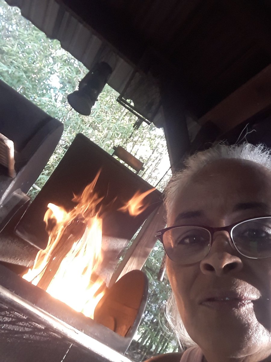 My hubby goes to great lengths for me. Not a real bonfire, but he tried 🤩 #CreightonSummerFun