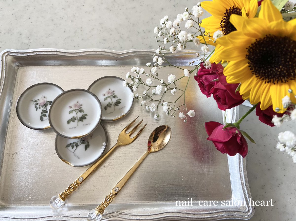 小杉真代 ネイルケアサロンハート ポーセラーツサロン H Nail Toyama Twitter